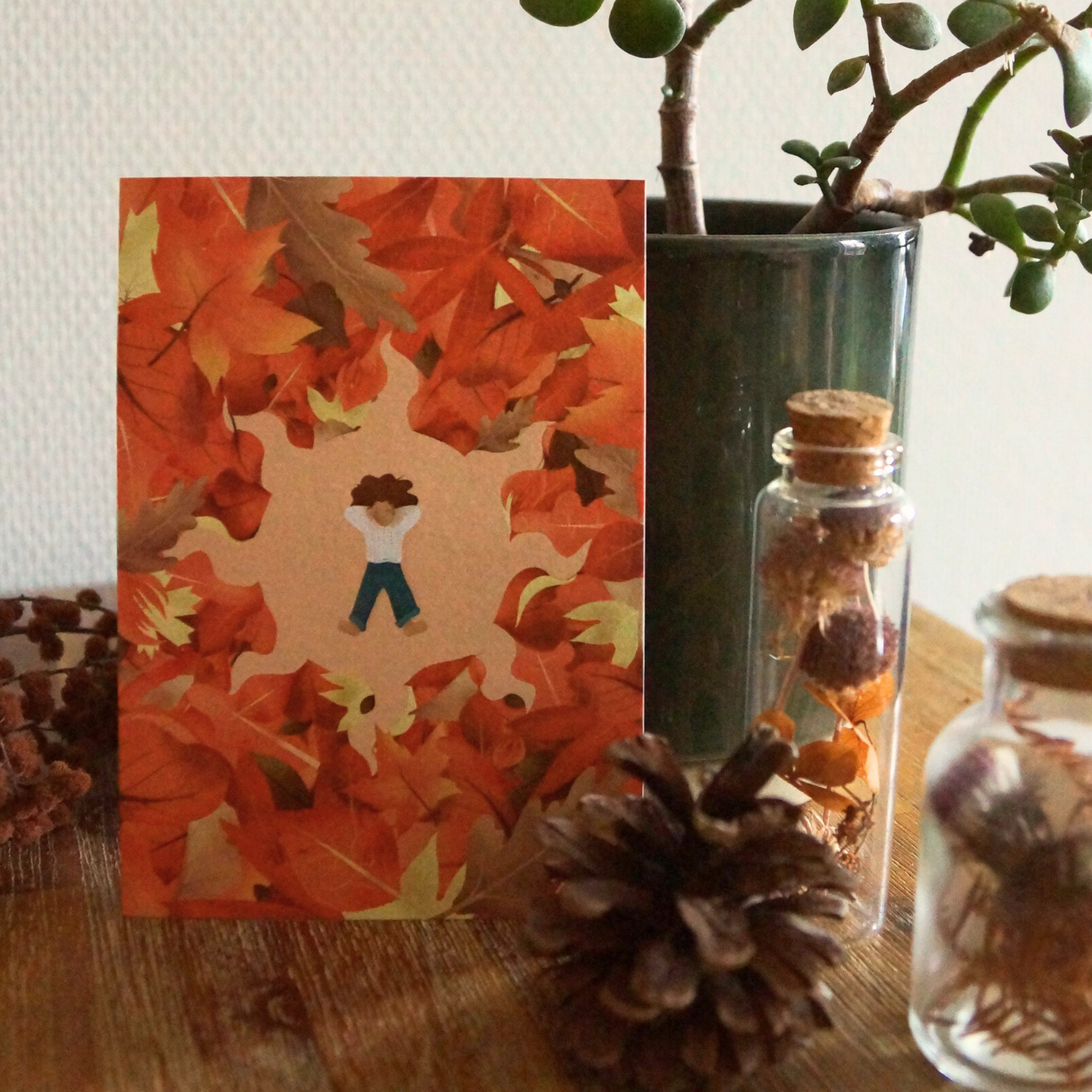 Illustration "Ressenti" par Léa Maignan - Collection Automne