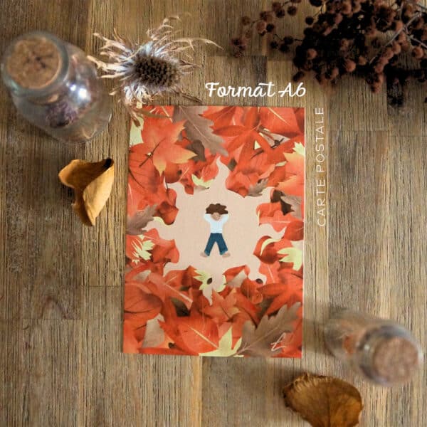 Carte Postale "Ressenti" par Léa Maignan - Collection Automne