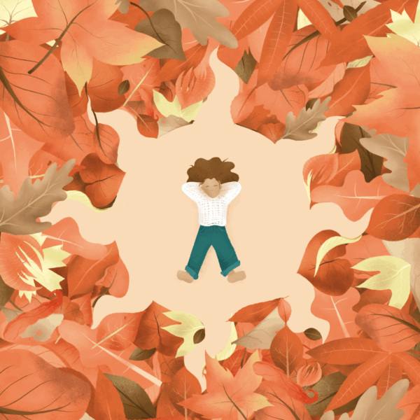 Illustration "Ressenti" par Léa Maignan - Collection Automne