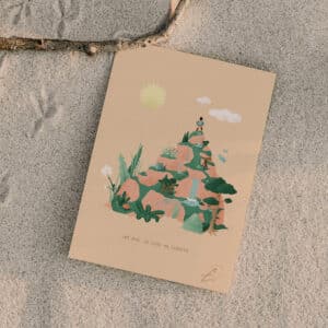Illustration "L'Aventure" par Léa Maignan - Collection Été