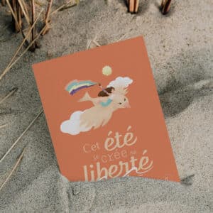 Illustration "L'Envol" par Léa Maignan - Collection Été