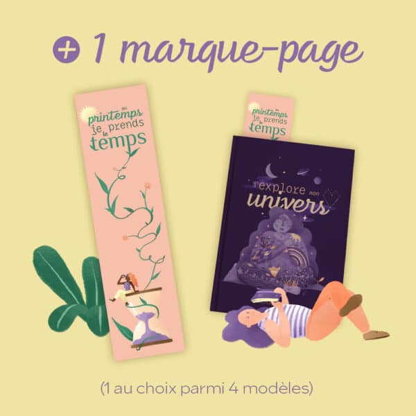 Le marque-page du pack annuel "Papeterie"