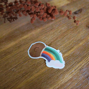 Sticker "Arc-En-Ciel" par Léa Maignan - Collection Automne