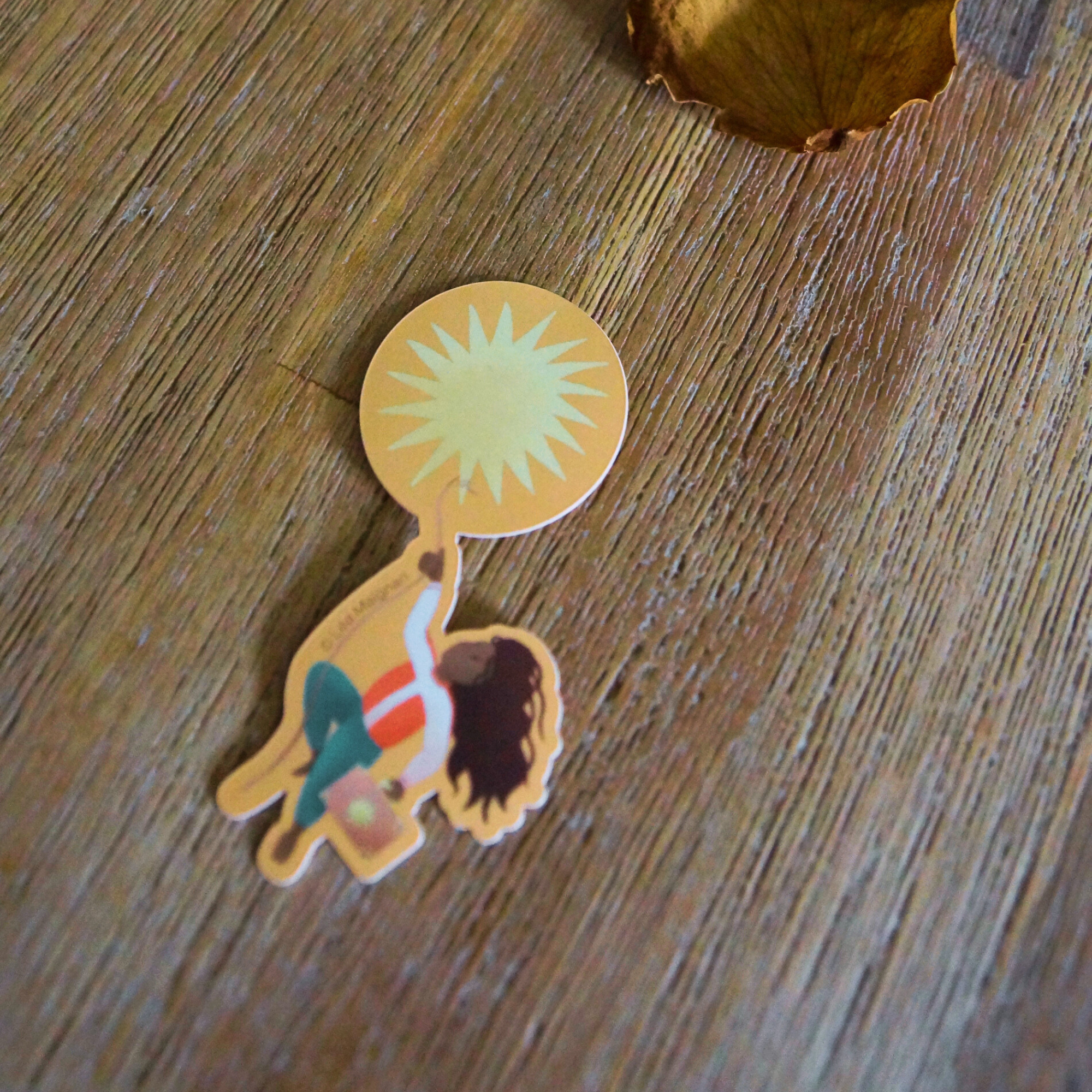 Sticker "Déploiement" par Léa Maignan - Collection Automne